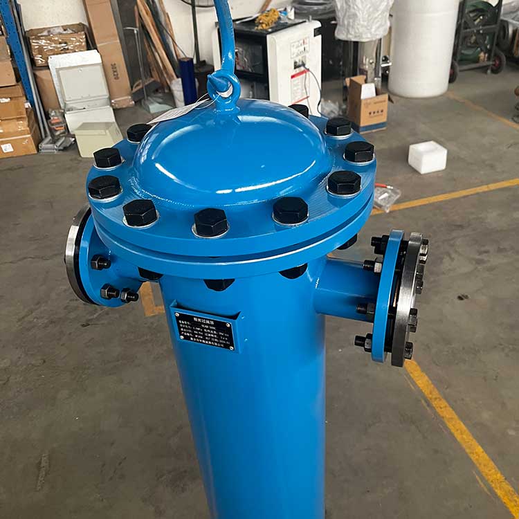 華豫生產(chǎn)供應氣體除雜用DN80 PN16精密過濾器