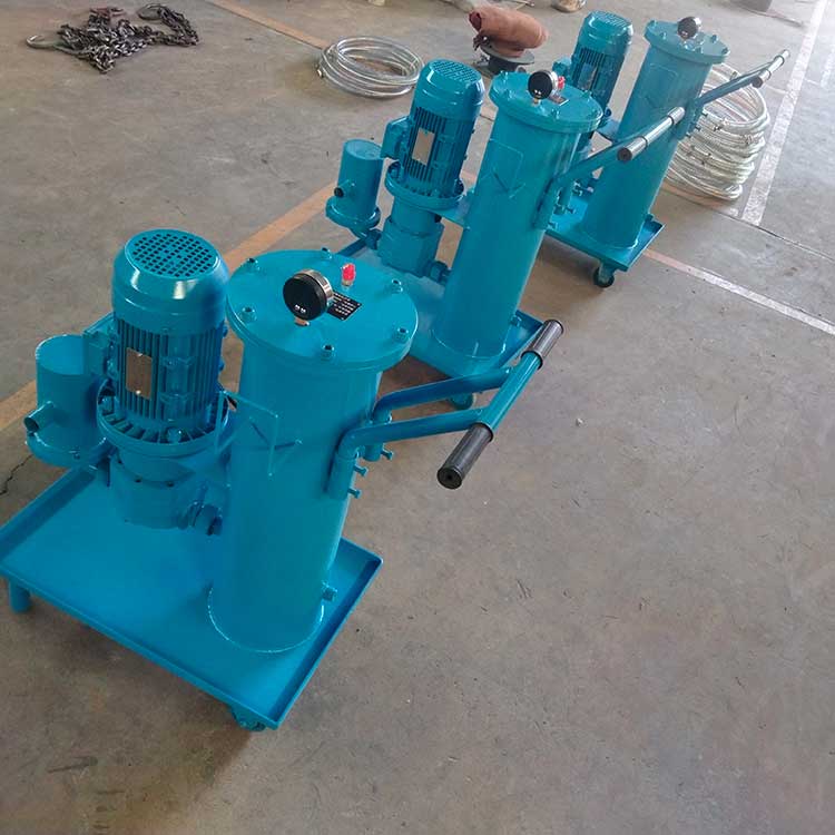 華豫生產(chǎn)供應(yīng)油液過濾除雜質(zhì)用DT-100×50濾油機(jī)