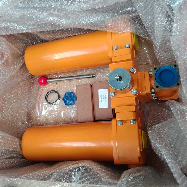 華豫供應(yīng)油液除雜質(zhì)SXU-A100*50S雙筒油過(guò)濾器